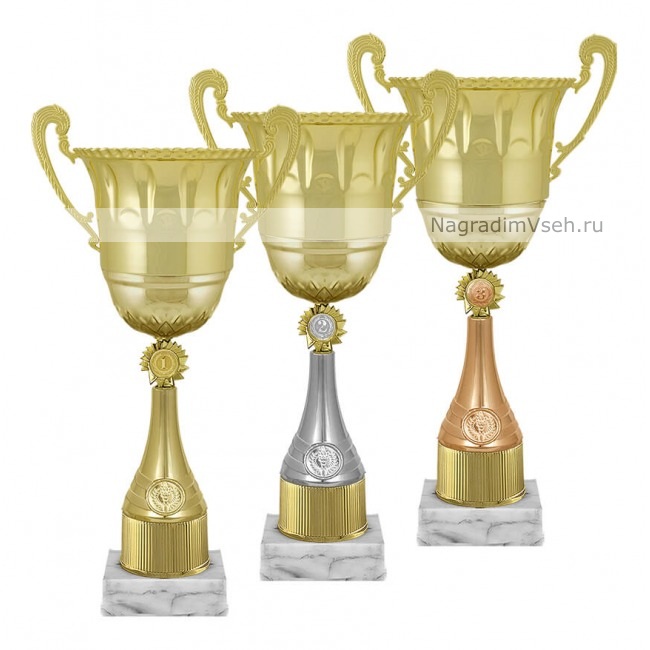 Кубок металлический 40 см. Арт.5996