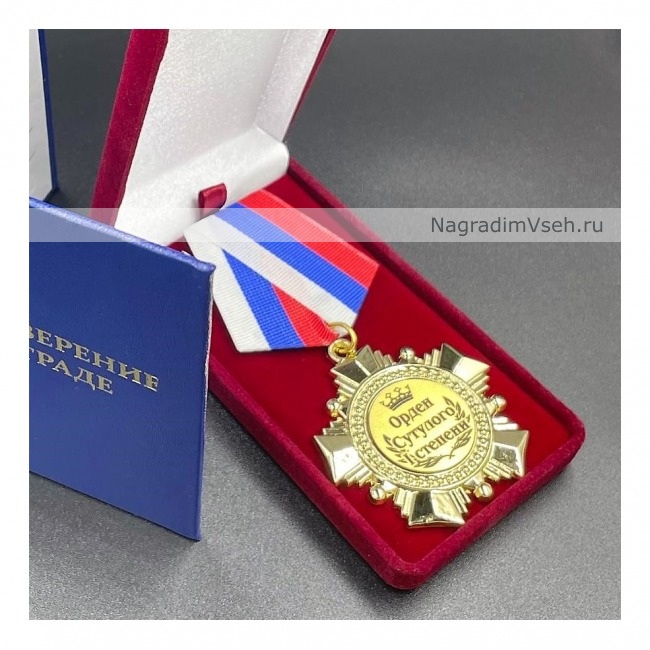 Медаль Орден Сутулого 1 степени